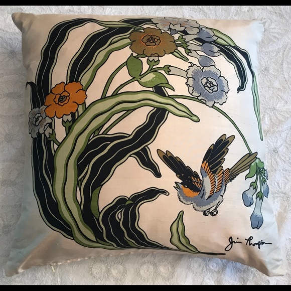 Accents Silk Throw Pillows From Singapore Down Inserts Poshmark